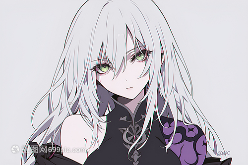 白發(fā)綠瞳 動漫角色設計在網(wǎng)站建設中的魅力與應用